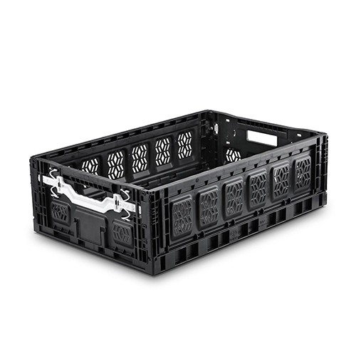 Pro Box Folding Locked Plastic Crate (60x40x18 cm)