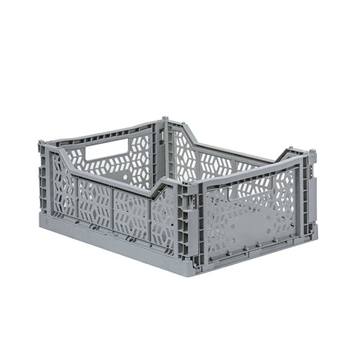 Large Box Folding Plastic Crate (40x30x15 cm)