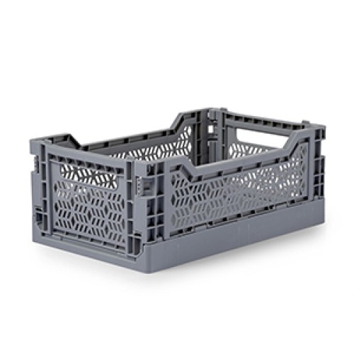 Foldable Plastic Crate Mini Crate (27x17x11 cm)