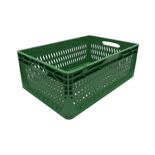 Perforated Plastic Crate (60x40x22 cm)