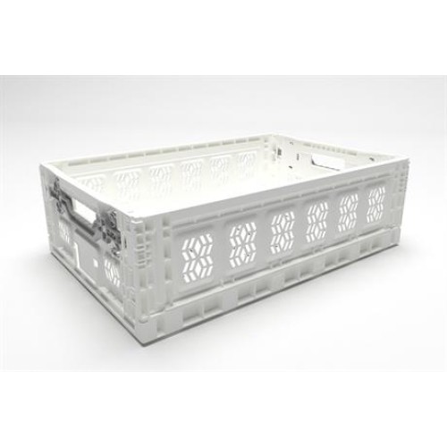 Pro Box Folding Locked Plastic Crate (60x40x18 cm)