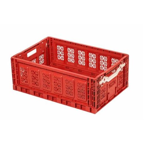 Pro Box Folding Locked Plastic Crate (60x40x23 cm)