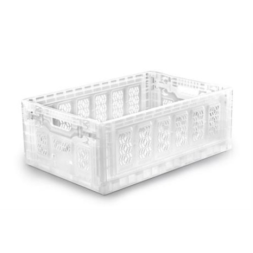 Pro Box Folding Locked Plastic Crate (60x40x23 cm)