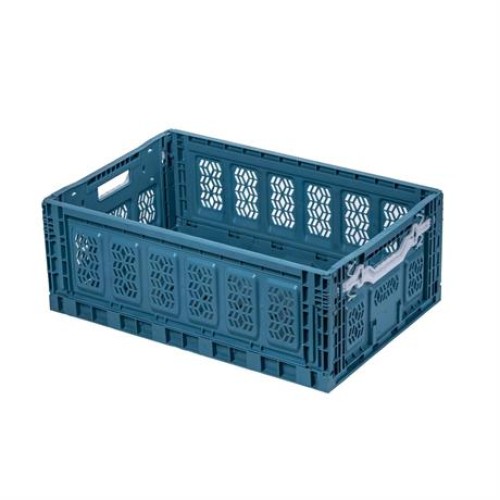 Pro Box Folding Locked Plastic Crate (60x40x23 cm)