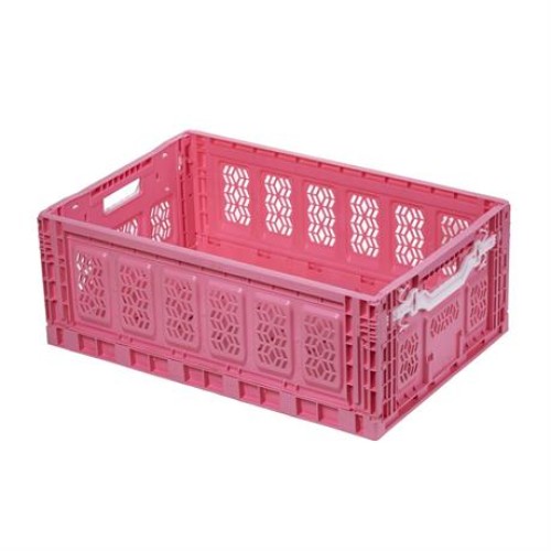 Pro Box Folding Locked Plastic Crate (60x40x23 cm)