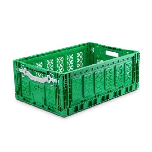 Pro Box Folding Locked Plastic Crate (60x40x23 cm)