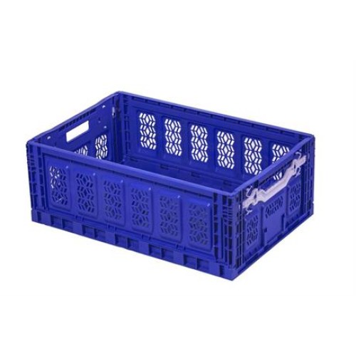 Pro Box Folding Locked Plastic Crate (60x40x23 cm)