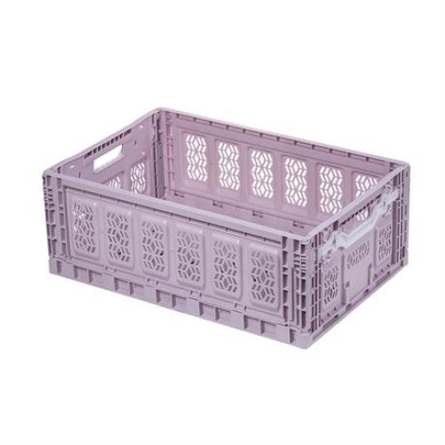 Pro Box Folding Locked Plastic Crate (60x40x23 cm)