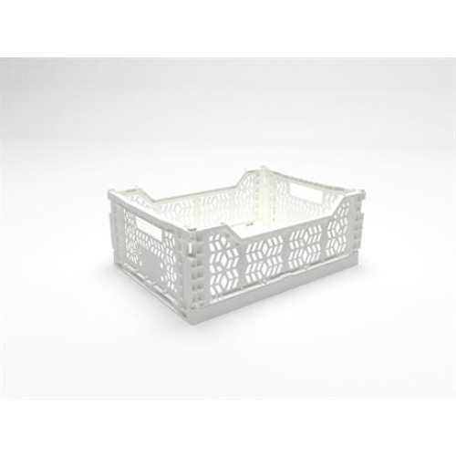 Large Box Folding Plastic Crate (40x30x15 cm)