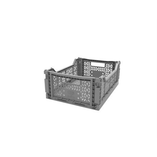 Large Box Folding Plastic Crate (40x30x15 cm)