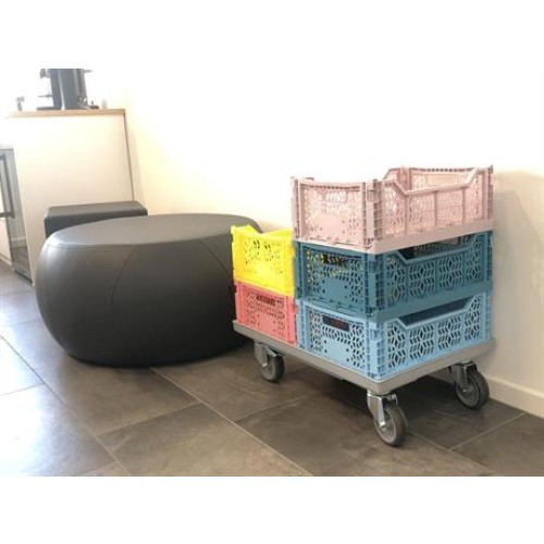 Large Box Folding Plastic Crate (40x30x15 cm)