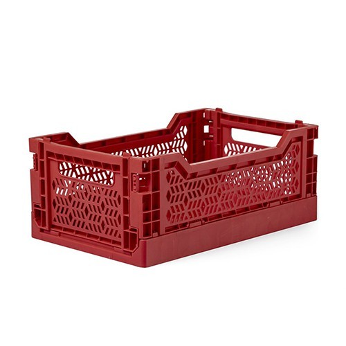 Foldable Plastic Crate Mini Crate (27x17x11 cm)