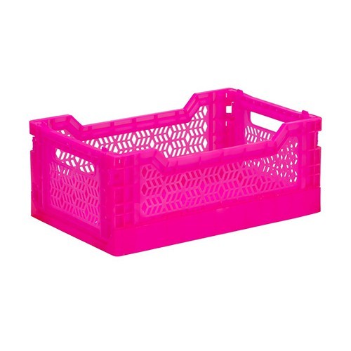 Foldable Plastic Crate Mini Crate (27x17x11 cm)