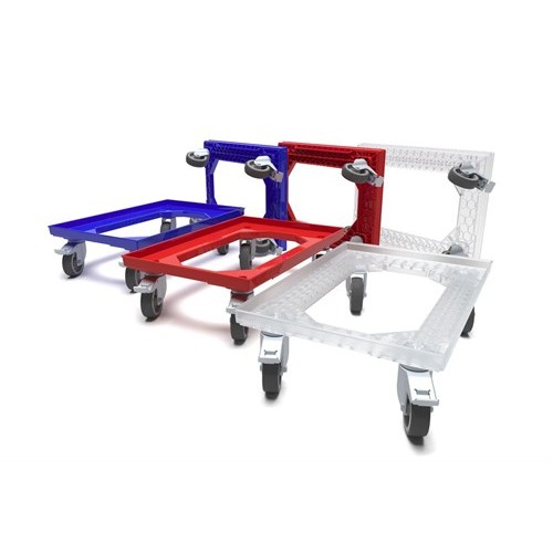 Trolley (2 Wheels with Brake) Blue