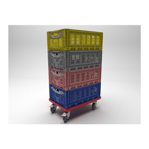 Trolley (2 Wheels with Brake) Blue