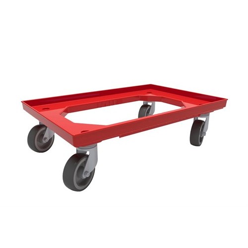 Unbraked Trolley Red