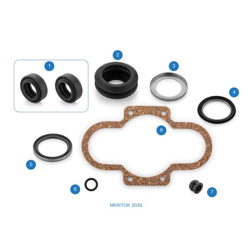 SJ4061 / 2035 / Brake Caliper Boot & Seal Set / LISA