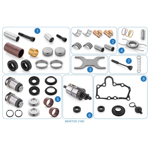 2160 / Repair Kit - SET ( DUCO - Left ) / DUCO