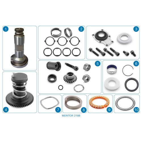 2198 / Caliper Mechanism R. Kit / Rear - L - (26 Teeth) / D3