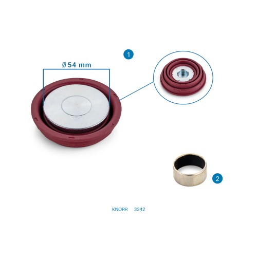 K046523K50 / 3342 / Caliper Tappet Repair Kit (69mm) SL7/SM7/ST