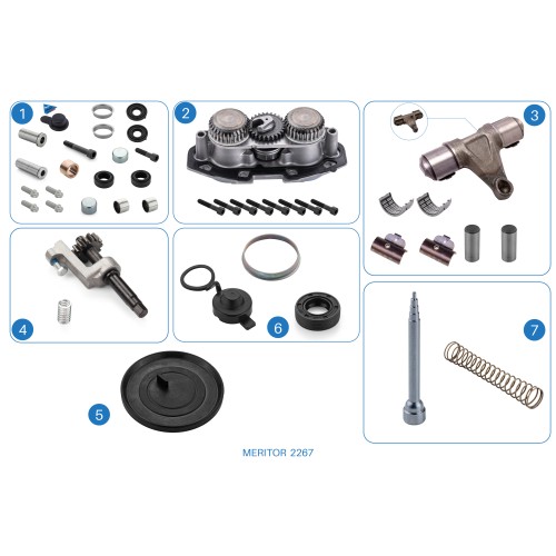 2267 / Meritor Set Left Right / H2 Build Kit, H2 ELSA 3 12°