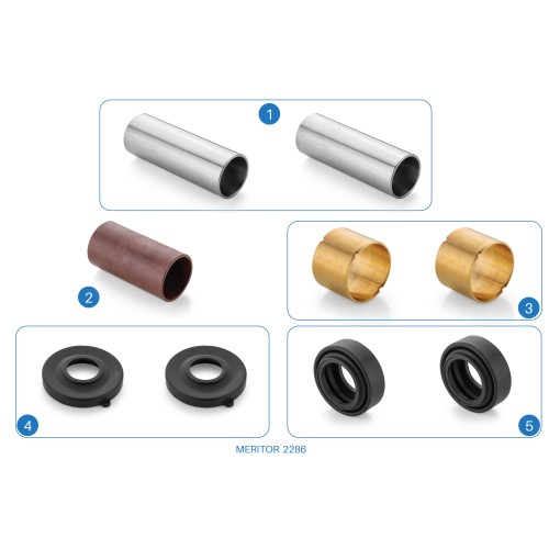 2286 / Caliper Boot & Pin Repair Kit / DUCO