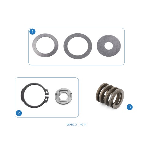 4014 / Adjusting Mechanism Washer & Spring Set - PAN 17, PAN 19-1