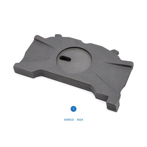 640 175 940 2 - R / 4024 / Caliper Push Plate Slotted ( Right )  PAN 17