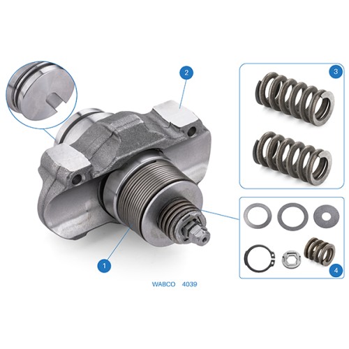 4039 / Caliper Adjusting Mechanism 109mm (Assembly) - With Groove PAN 17