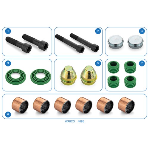 8445030242 / 4085 / Caliper Repair Kit PAN 17