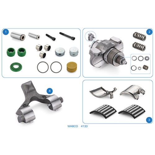 4133 / Caliper Repair Kit PAN 19-1, PAN 22-1, Wabco Set