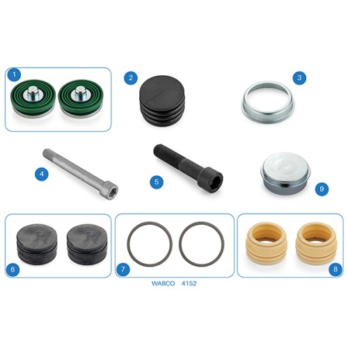 6082006 / 4152 / Caliper Repair Kit - PAN 22,5 DOUBLE PISTON