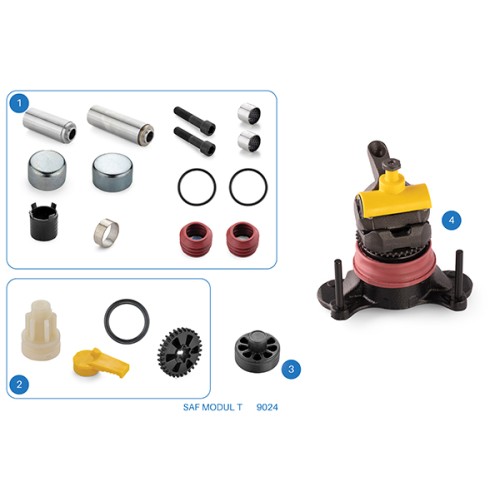 9024 / Caliper Repair Kit - SBS 2220, MODUL T-HALDEX