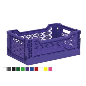 Katlanabilir Plastik Kasa Mini Box (27x17x11 cm)