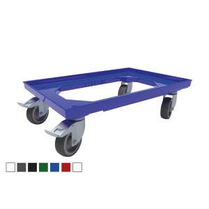 Trolley (2 Wheels with Brake) Blue