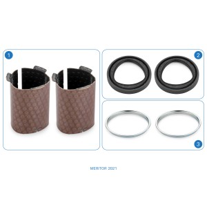 CMSK.7.4 / 2021 / Caliper Adjusting Mechanism Sealing Kit / Elsa 195 / 225 / EX 225, DUCO, Elsa 2