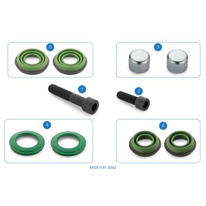 MCK1193 / 2092 / Caliper Repair Kit / DX 225