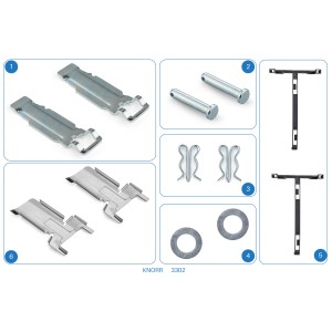 K002311 / 3302 / Kaliper Tutucu Tamir Takımı