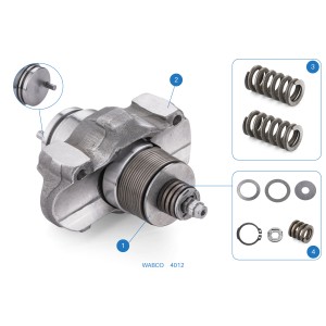 4012 / Kaliper Ayar Mekanizma 115mm (Montajlı) PAN 19-1