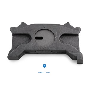 4030 / Caliper Push Plate Slotted (Right) PAN 22-1, MAXX 22T