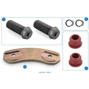 94664 / 5036 / Caliper Tappet Plate and Bolt Set / MARK