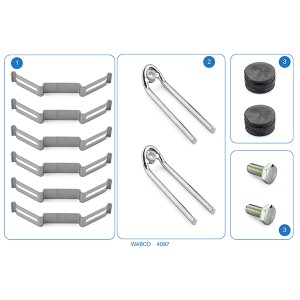 4097 / Brake Pad Retainer Repair Kit PAN 19-1, PAN 22-1