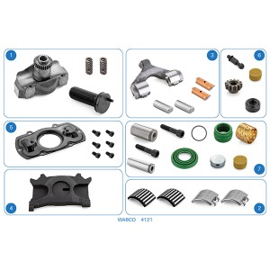 4121 / Caliper Repair Kit (Left) Wabco Set