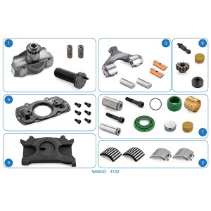 4122 / Caliper Repair Kit - Right - Wabco Set