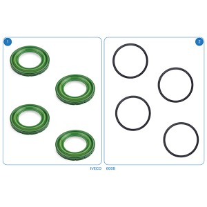 93161181 / 6008 / Brake Adjusting Seal and Clutch Plate Kit