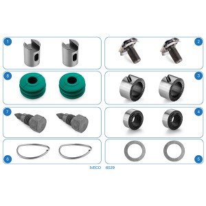 93161256 / 6029 / Brake Adjusting Repair Kit